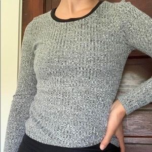 Charlotte Russe Heather Gray Long Sleeve Top